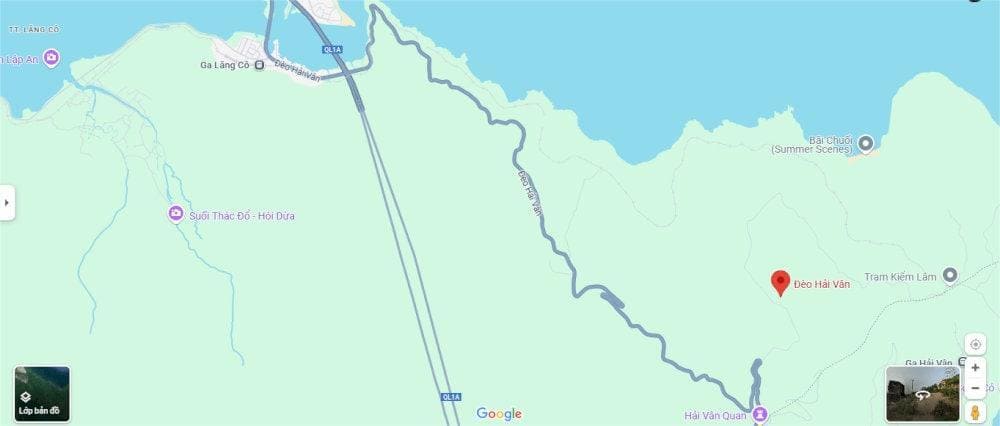 Nằm ở miền Trung Việt Nam, đèo Hải Vân cách Đà Nẵng khoảng 20km về phía Bắc